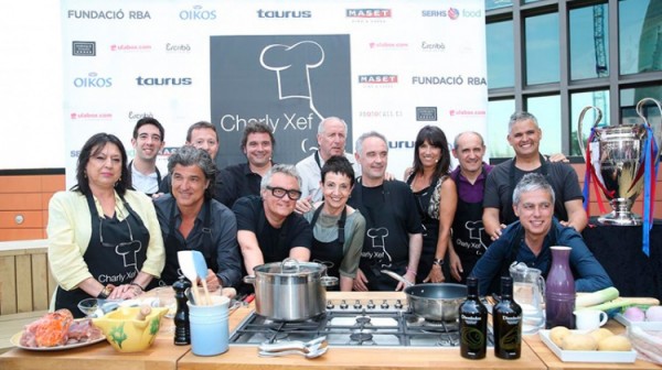 Debut de Diezdedos con Carles Rexach, Ferran Adrià y otros grandes de la gastronomía